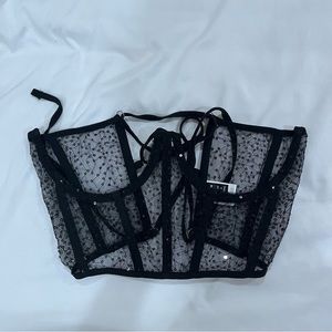 SOLD Glitter Corset